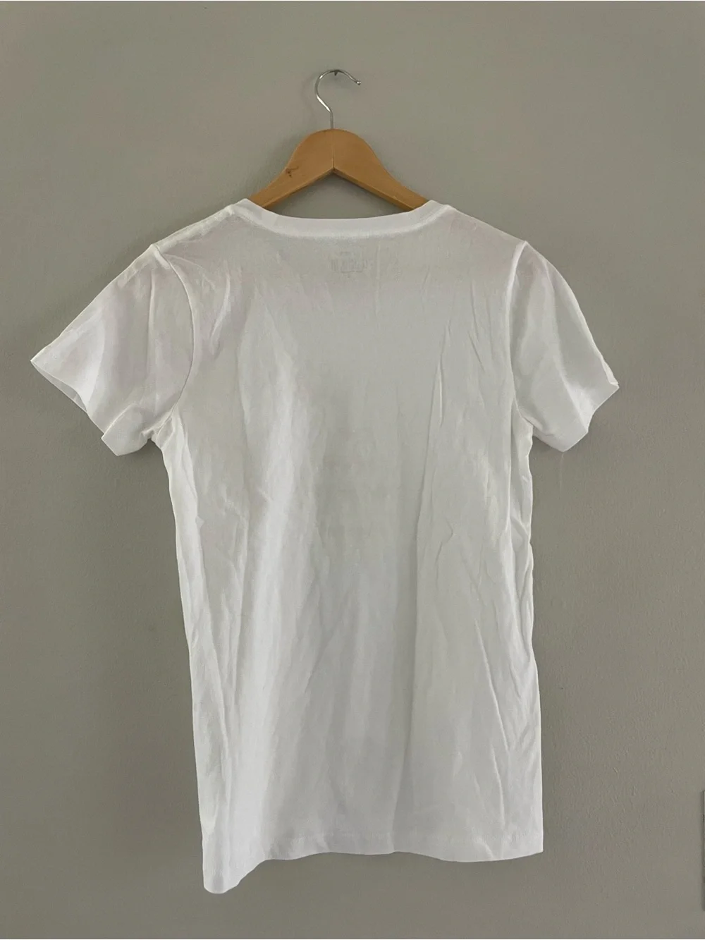 J. Crew White & Cream Short Sleeve Tee Bundle with Gold Champagne Graphics